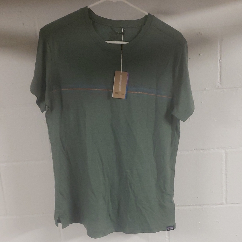 Patagonia Green Short Sleeve Tee